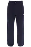 Autry Drawstring Waist Logo Track Pants In Blue