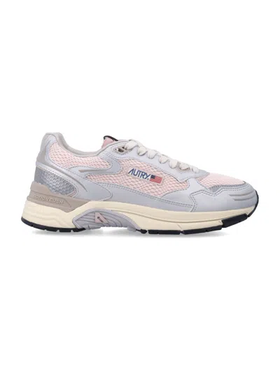Autry Dynamic Running-inspired Sneakers With Action Cush Technology In Grey