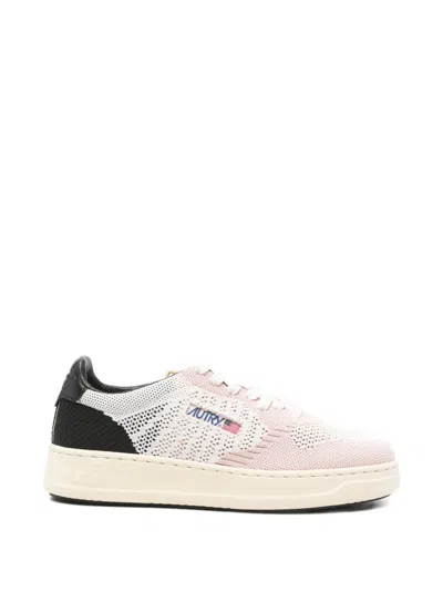 Autry Easeknit Lace-up Sneakers In Multi