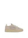 AUTRY AUTRY EASEKNIT LOW SNEAKERS IN MOJAVE DESERT COLOR FABRIC