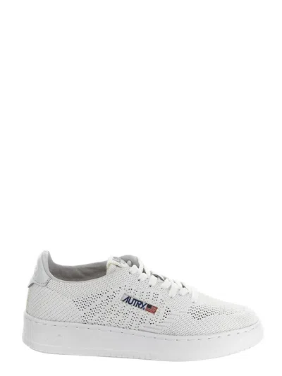 Autry Easeknit Low Trainers In White