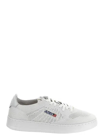 Autry Easeknit Low Trainers In Grey