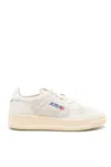 Autry Easeknit Low-top Sneakers With Textured Finish In White
