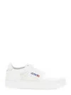 Autry Low Easeknit Medalist In White