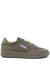 Autry Breathable Knit Low-top Sneakers With Cushioned Support In 绿色