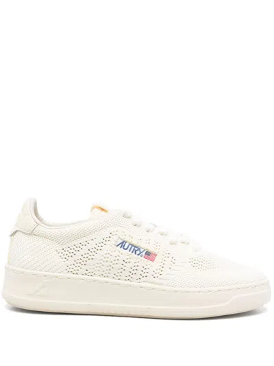 Autry Easeknit Sneakers In White