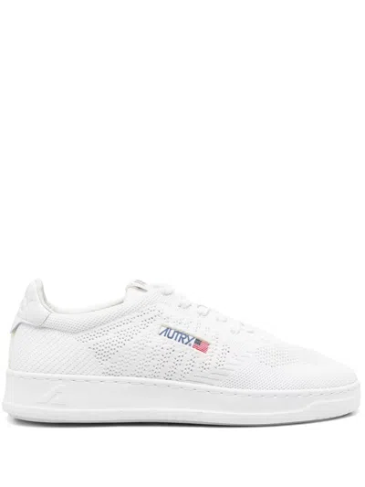 Autry Easyknit Low Sneakers In White