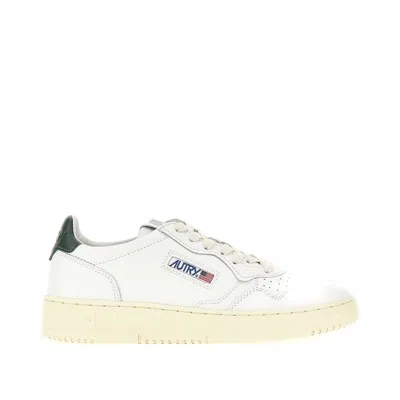 Autry Edalist Low Leather Sneakers In White