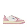 Autry Medalist Bi-color Leather Sneakers