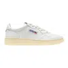 Autry Edalist Low Leather Sneakers In White