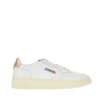 Autry Edalist Low Leather Snekars In White