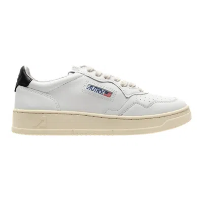 Autry Edalist Low Leather Snekars In White
