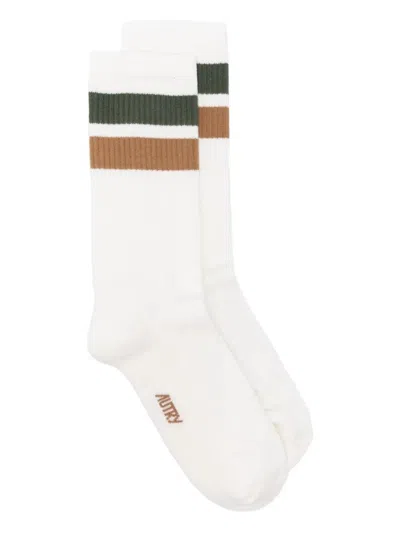 Autry Elastan Socks In White