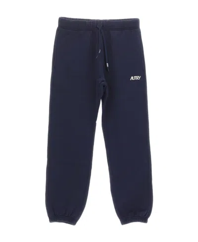 Autry Elastic Waist Sweatpants In Black