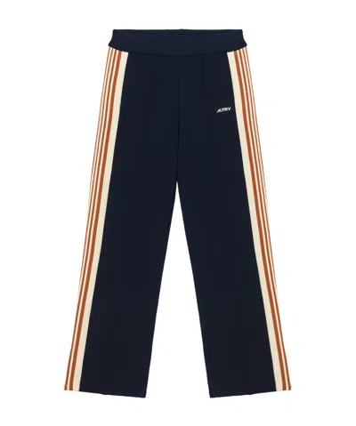 Autry Elastic Waistband Sweatpants In Black