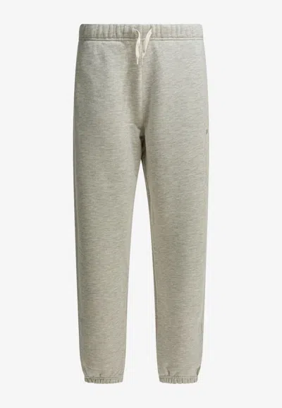 Autry Elasticated Track Pants In Gray