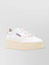 Autry Elevated Leather Platform Sneakers