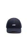 Autry Blu Baseball Hat With White Logo In Blue