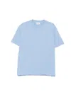 Autry Embroidered-logo Cotton T-shirt In Blue