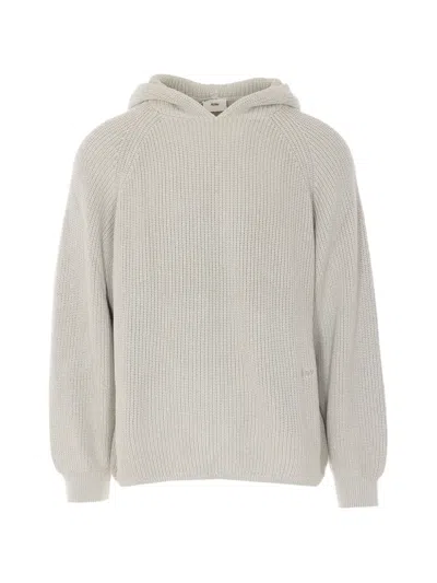 Autry Embroidered Logo Hoodie In Neutral