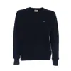 Autry Embroidered Logo Sweatshirt In Vibrant Blue In Black