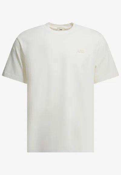 Autry Embroidered Logo T-shirt In White