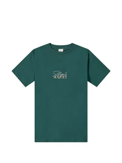 Autry Embroidered T-shirt In Orange