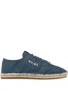 Autry Espadrillas Canvas Sneakers In Blue