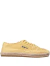 Autry Espadrillas Low Canvas Sneakers In White