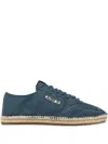 Autry Espadrillas Canvas Sneakers In Blue