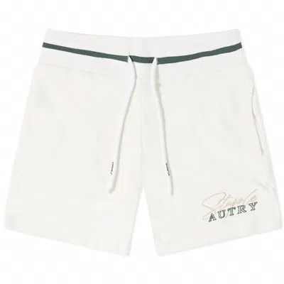 Autry Essential Mini Shorts For Men In White