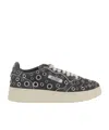 Autry Eyelet-embellishment Sneakers In Animal Print