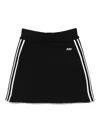 Autry Skirt With Bands On The Sides In Black