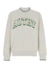 Autry Logo Jersey Sweatshirt In Grey