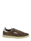 Autry Flat Low Sneakers In Marrone