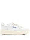Autry Medalist Sneakers In Leather With Suede Inserts In Multi