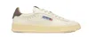 Autry Leather High-top Sneakers Perforated Toe In Neutral