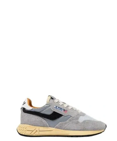 Autry Reelwind Low Leather Sneakers In Multi