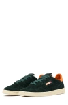 Autry Medalist Suede Sneakers In Green