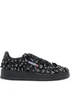 Autry Flowers Medialist Trainers In Black