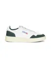 Autry Goatskin And Suede Medalist Low Sneakers In Multi