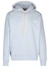 Shop Autry Gray Cotton Sweatshirt In Grey