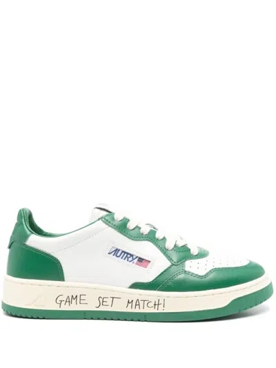 AUTRY GREEN MEDALIST LOW SNEAKERS