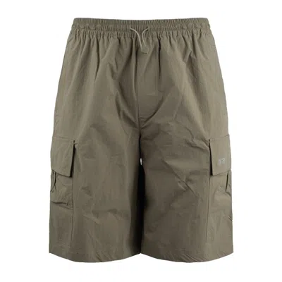 Autry Green Nylon Bermuda Shorts
