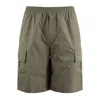 Autry Green Nylon Bermuda Shorts In Green