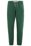 AUTRY AUTRY GREEN SWEATPANTS WITH ADJUSTABLE DRAWSTRING