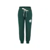 Autry Green Trousers For Kids With Logo In Green