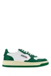 Autry Medalist Platform Sneakers In Green