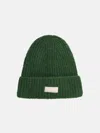 Autry Green Virgin Wool Blend Beanie In Green