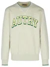 Autry Grey Crewneck Sweatshirt With Logo Print